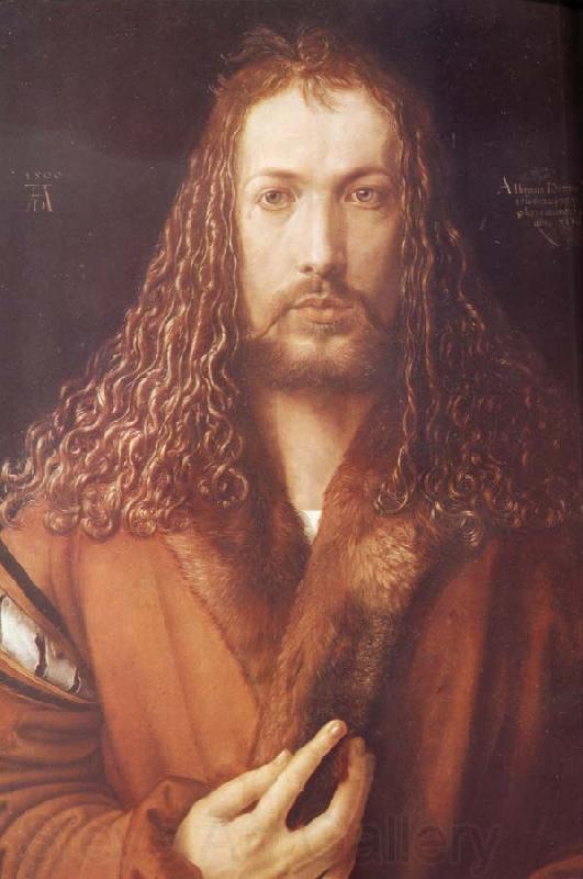 Albrecht Durer Self-portrait Germany oil painting art